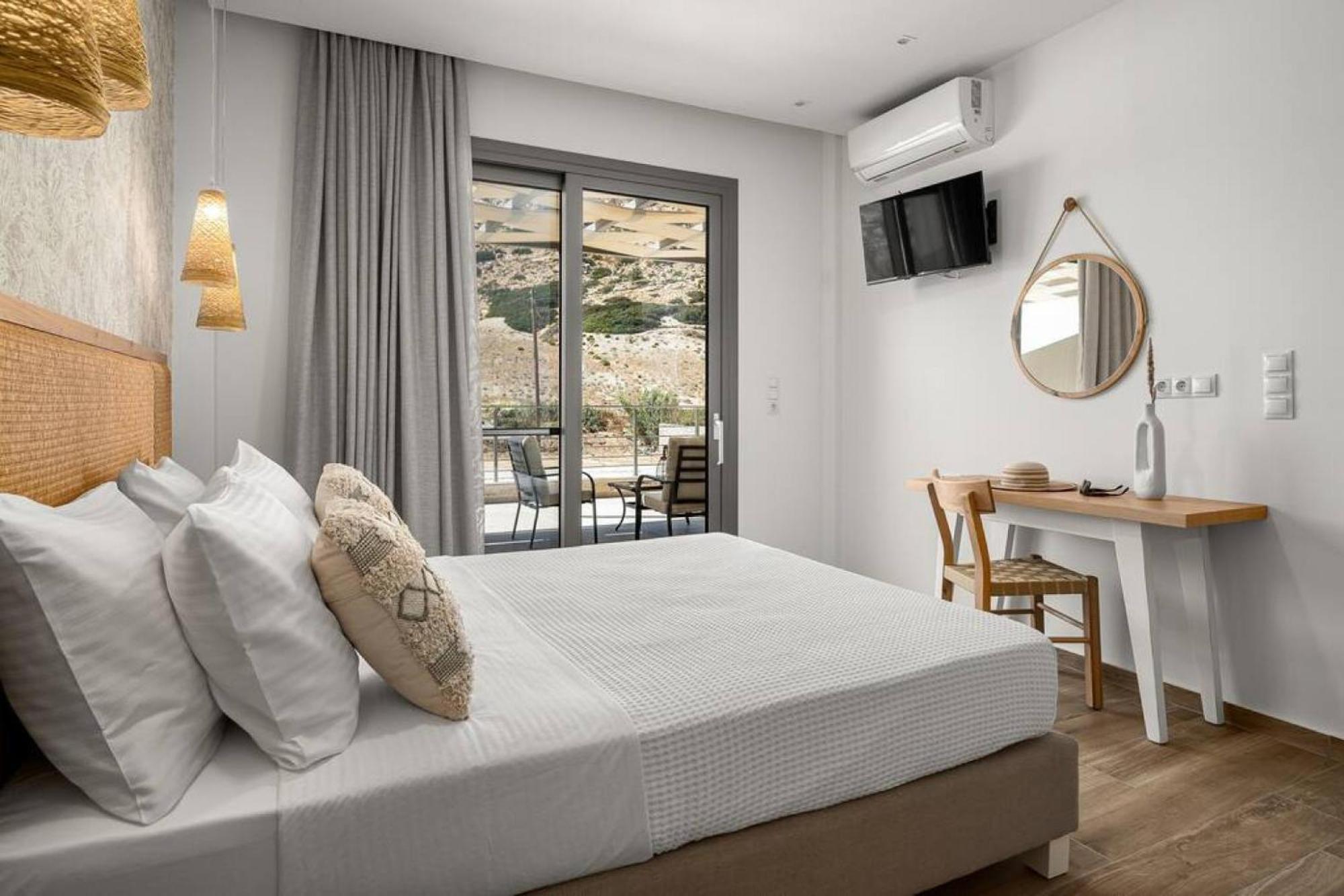 Kayy Apartments 3 In Matala Esterno foto
